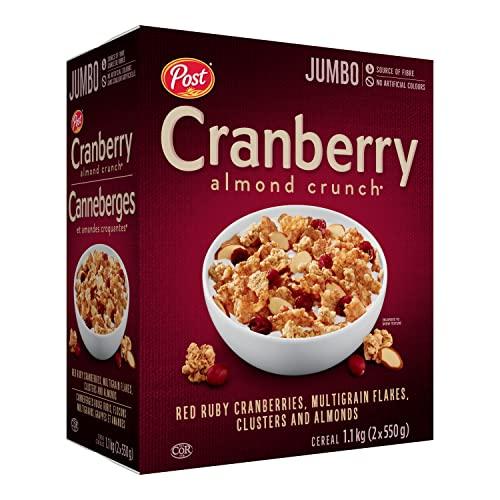Post Post Cranberry Almond Crunch Cereal 1.1kg/2.2 lbs. {Imported from Canada}