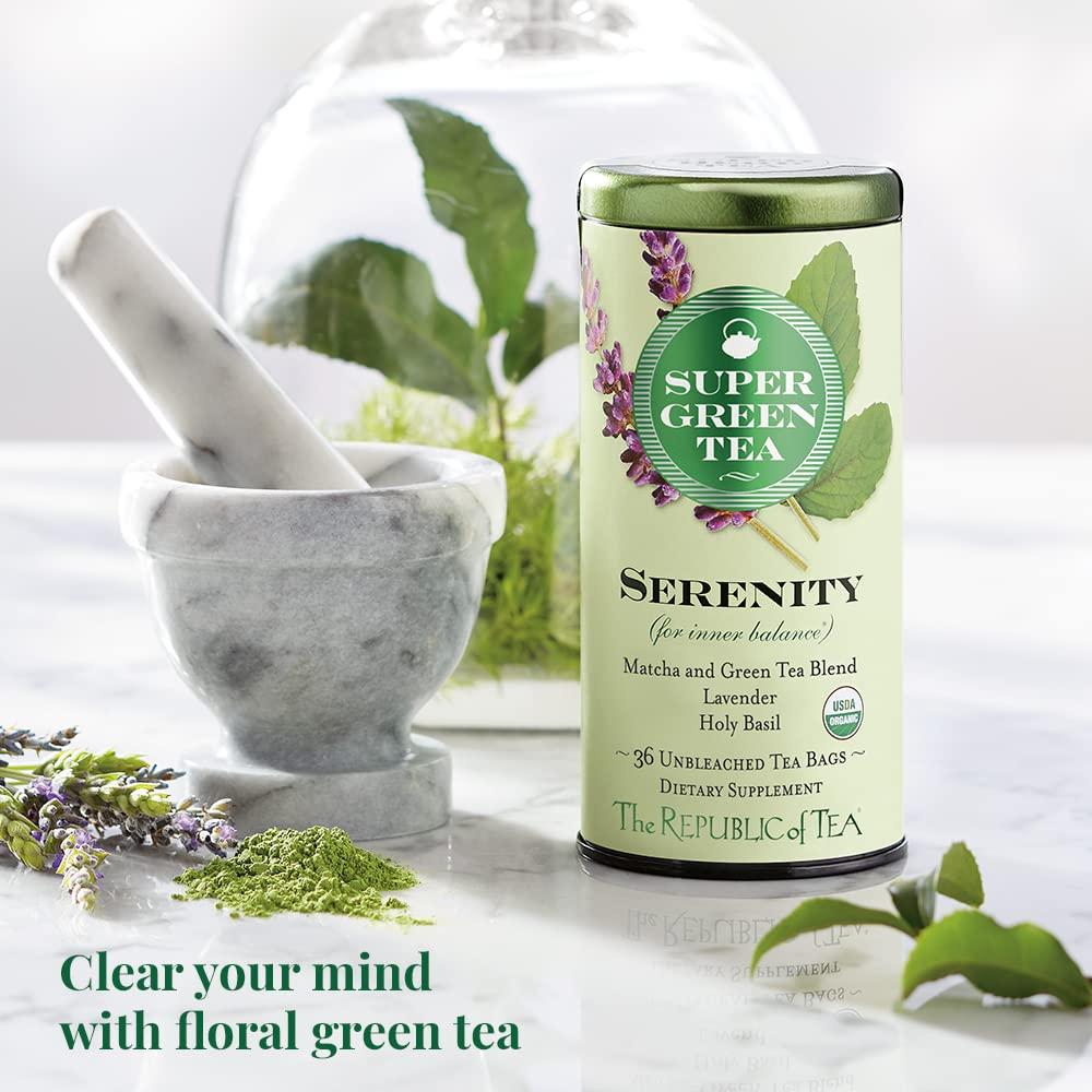 The Republic of Tea Republic Of Tea, Tea Supergreen Serenity Organic, 36 Count