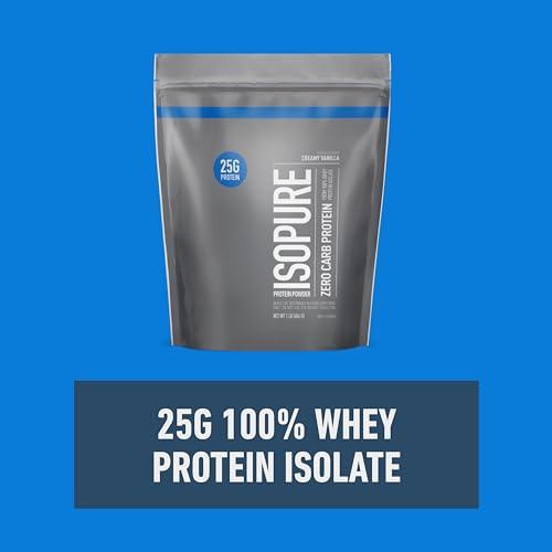 Isopure Isopure Build Your Smoothie Power Bundle Zero Carb Creamy Vanilla Protein Powder (15 Servings) and Amazing Grass Greens Blend Detox & Digest (30 Servings)