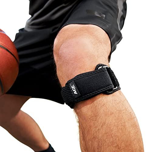 ACE ACE Brand Knee Strap, Adjustable, Black, 1/Pack