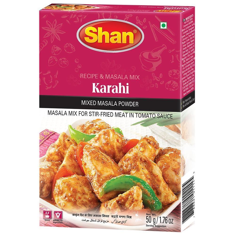 Shan Shan Karahi Masala, 3 Pack, 3 x 50 g