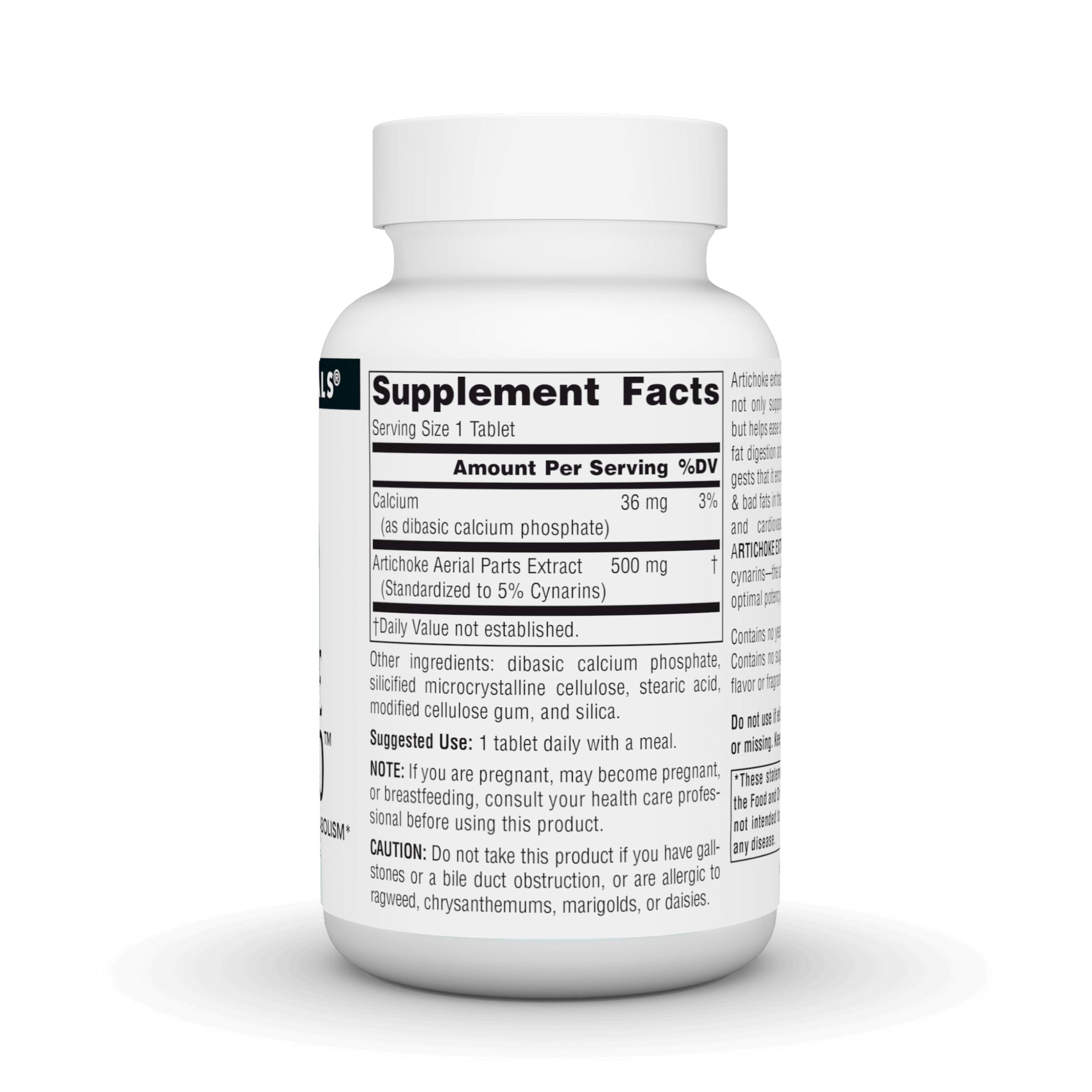 Source Naturals Source Naturals Artichoke Extract 500mg, 90 Tablets