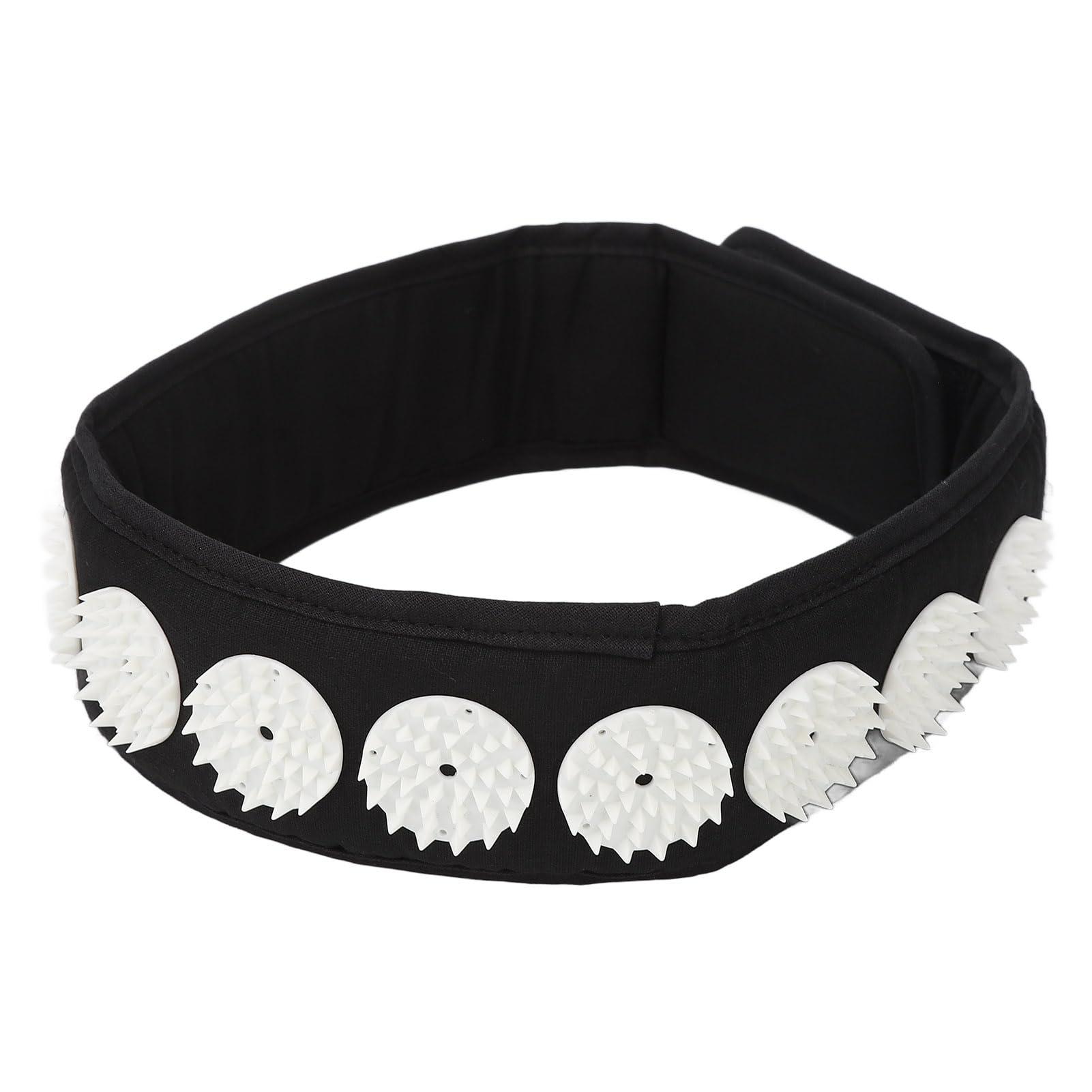 Sorandy Portable Acupuncture Strap, Acupressure Massage Headband for Relief Muscle Stress, Adjustable and Comfortable Acupressure Wrap Strap for Reduce Muscle Tension