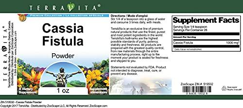 TerraVita Cassia Fistula Powder (1 oz, ZIN: 519532)