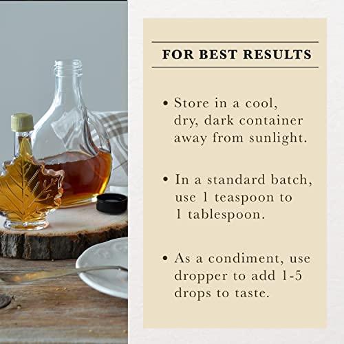 COOK'S Cook's, Pure Maple Extract, All Natural Premium Maple Sap from Vermont's Finest Maple Trees, 4 oz