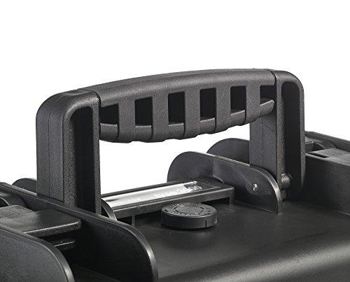 B&W International GmbH B&W Outdoor Case Hard Case Type 6600 Empty (Hard Case IP67, No Contents, Waterproof, Inner Dimensions 50 x 28.5 x 18.5 cm, Black)