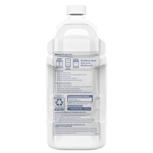 Windex Windex Vinegar Glass Cleaner Refill, 2 Liter (Pack of 2)