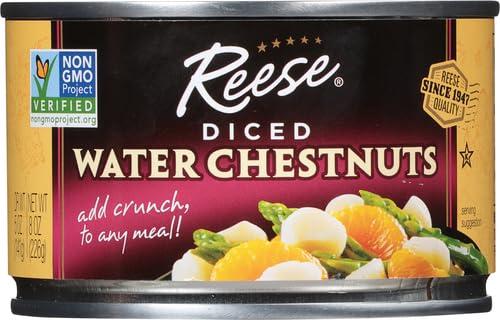 Reese Reese Diced Water Chestnuts - 8 Ounces