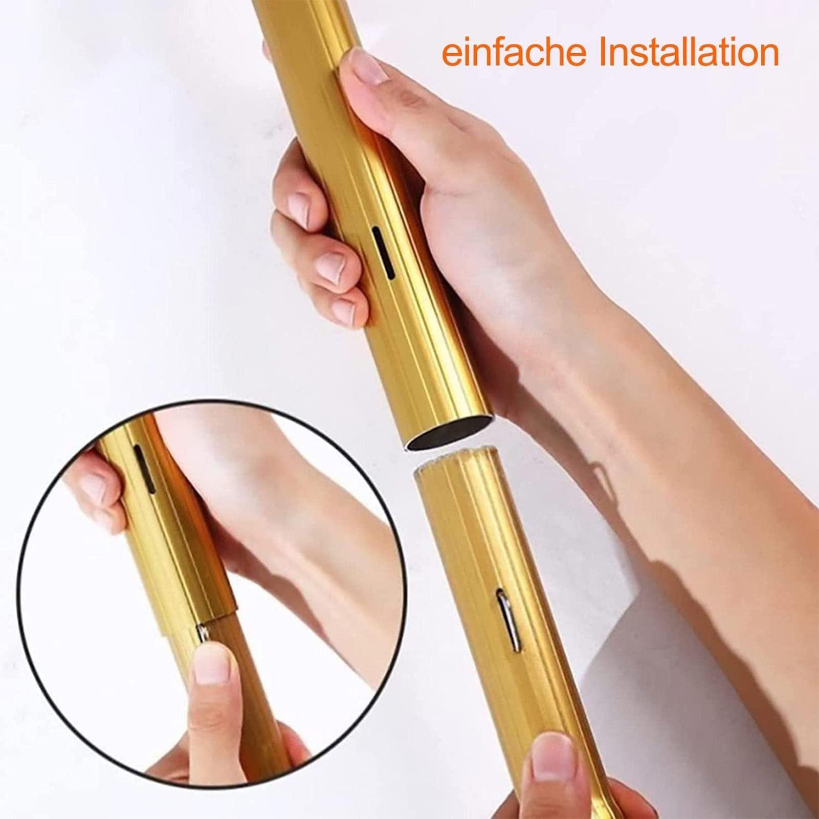 WWTSMYXGS Professional Extendable Window Cleaning Pole with Telescopic Brush - Long Rea Aluminium Water Fed Kit for Telescopic Window Cleaner and Solar Panel Roof Cleaning