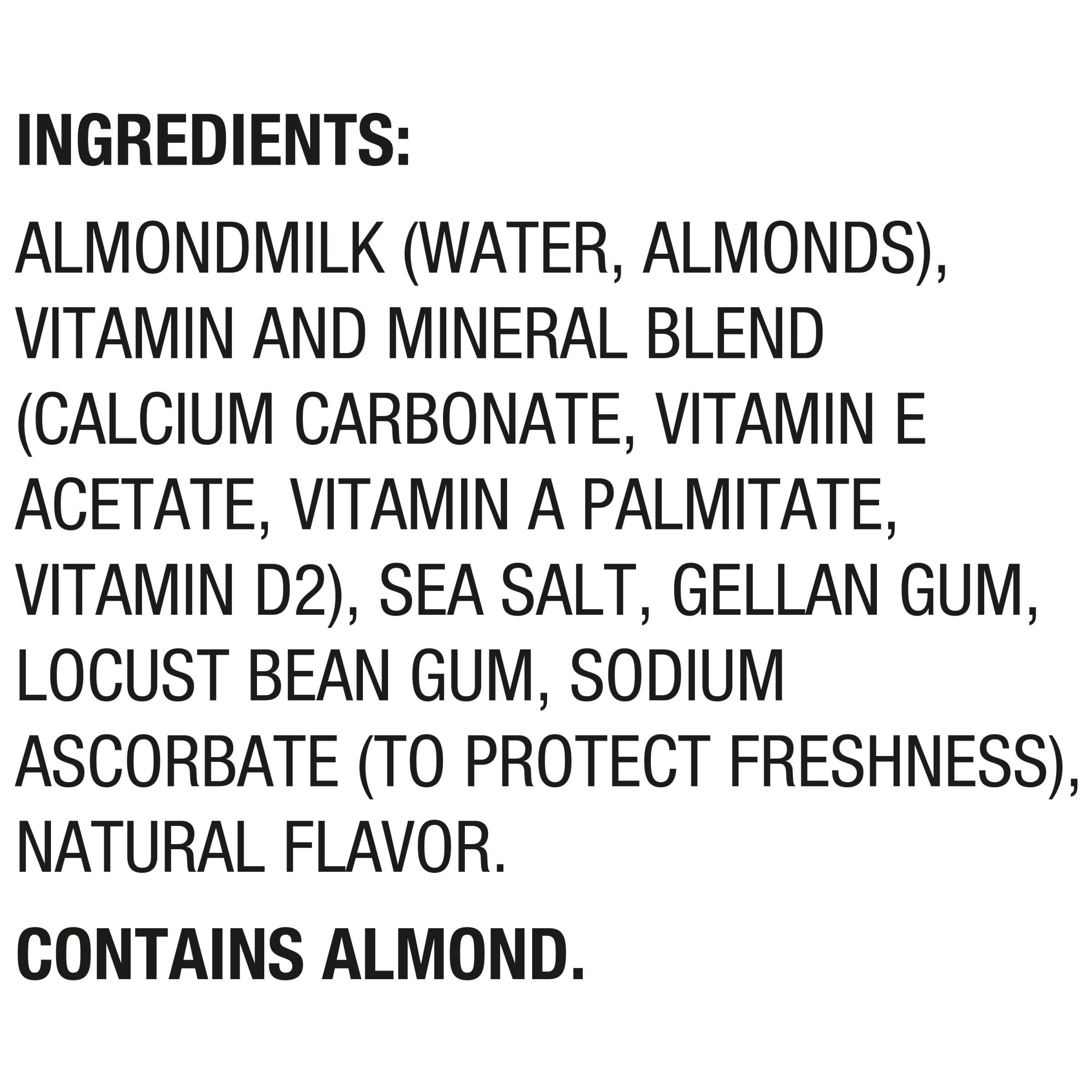 Silk Silk Shelf-Stable Almondmilk, Unsweetened Vanilla, Dairy-Free, Vegan, Non-GMO Project Verified, 1 Quart