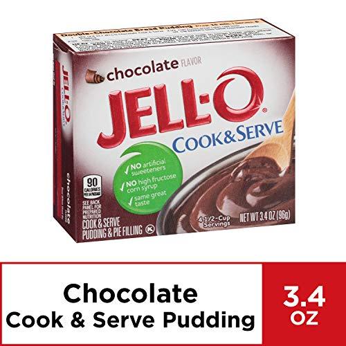 Jell-O JELLO Chocolate Pie Filling Mix (3.4oz Boxes, Pack of 6)