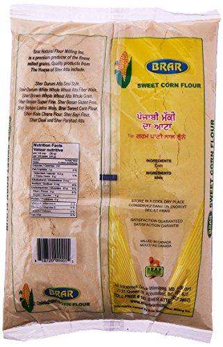 Brar's Sweet Corn Flour (4 lb, 1.81 kg)