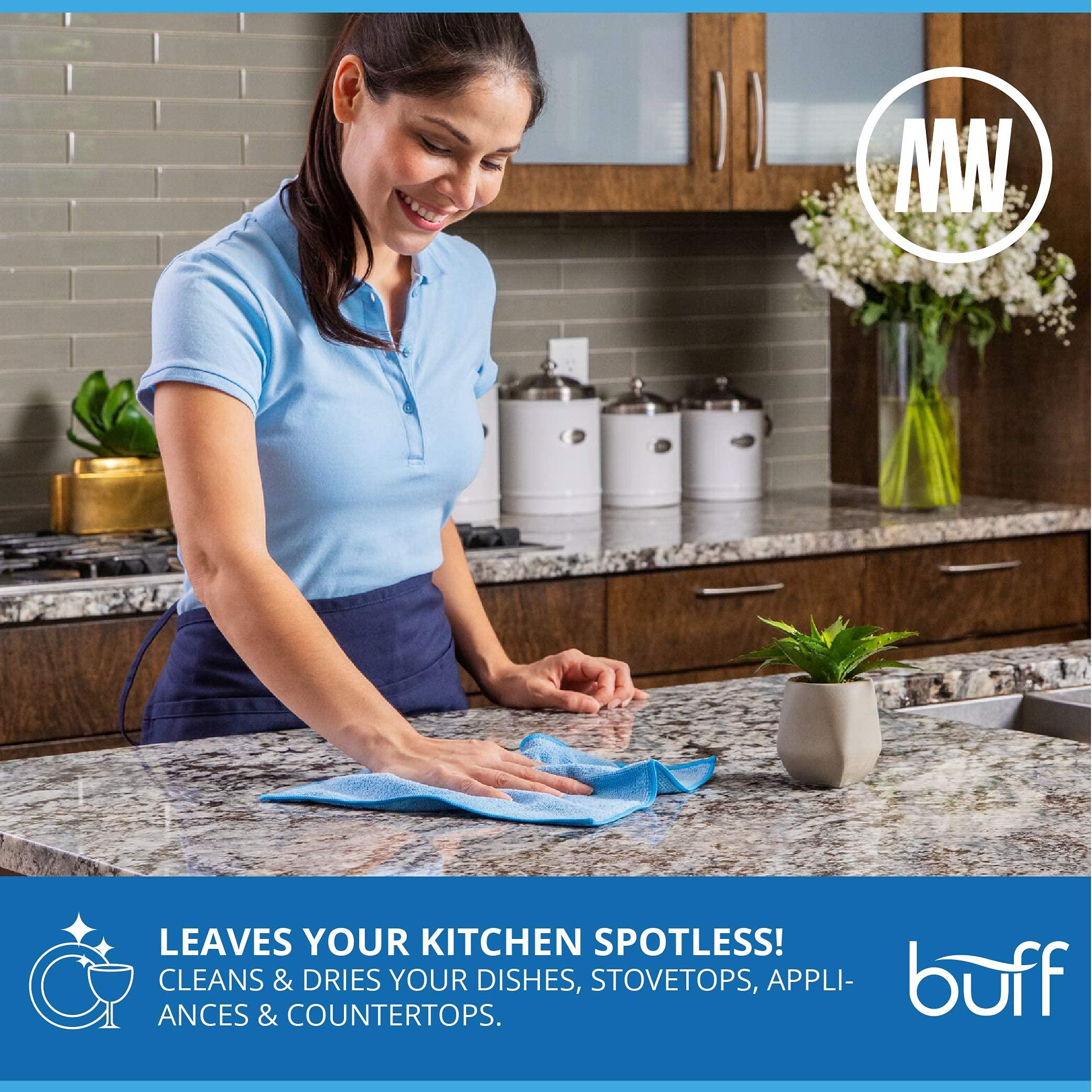 Microfiber Wholesale MW Pro Bulk Microfiber Cleaning Cloths Wholesale | Green - Case: 384 Quantity | Size 12\" x 12\" | Premium Microfiber Towels for Cleaning Glass, Kitchens, Bathrooms, Automotive