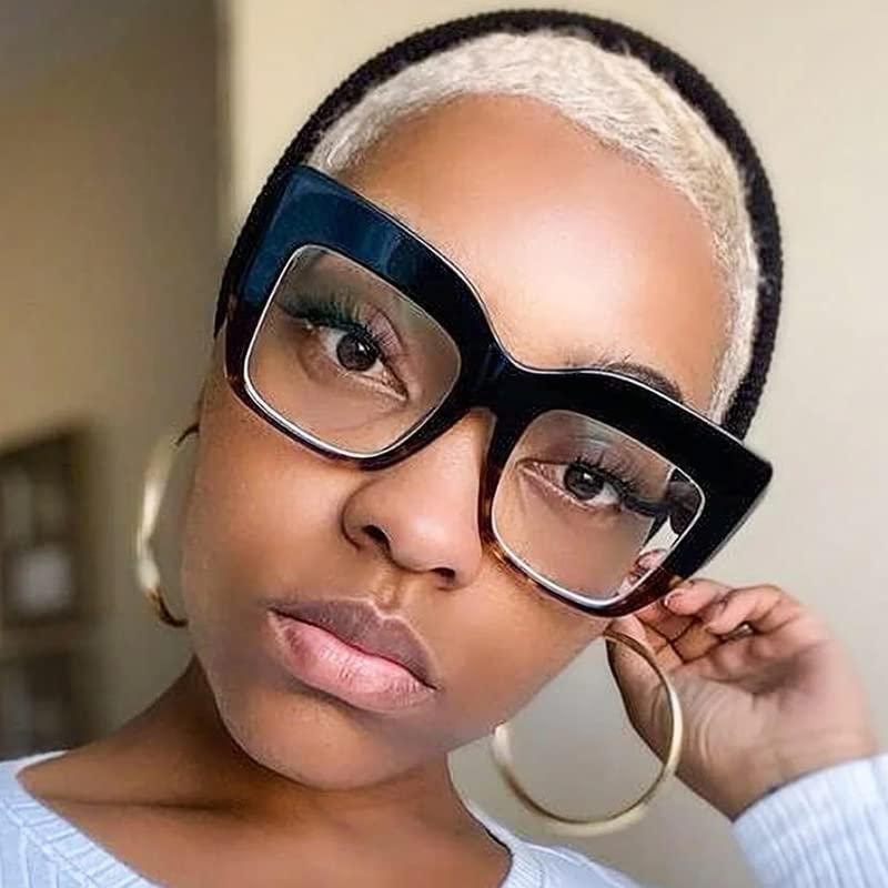 NEWADA NEWADA Oversized Cat Eye Sturdy Personality Colorful Reading Glasses Women, Large Frame Blue Light Blocking Computer Readers (Color : Blue-Green, Size : +200)