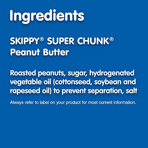 SKIPPY SKIPPY Peanut Butter, Chunky, 28 Ounce (Pack of 12)