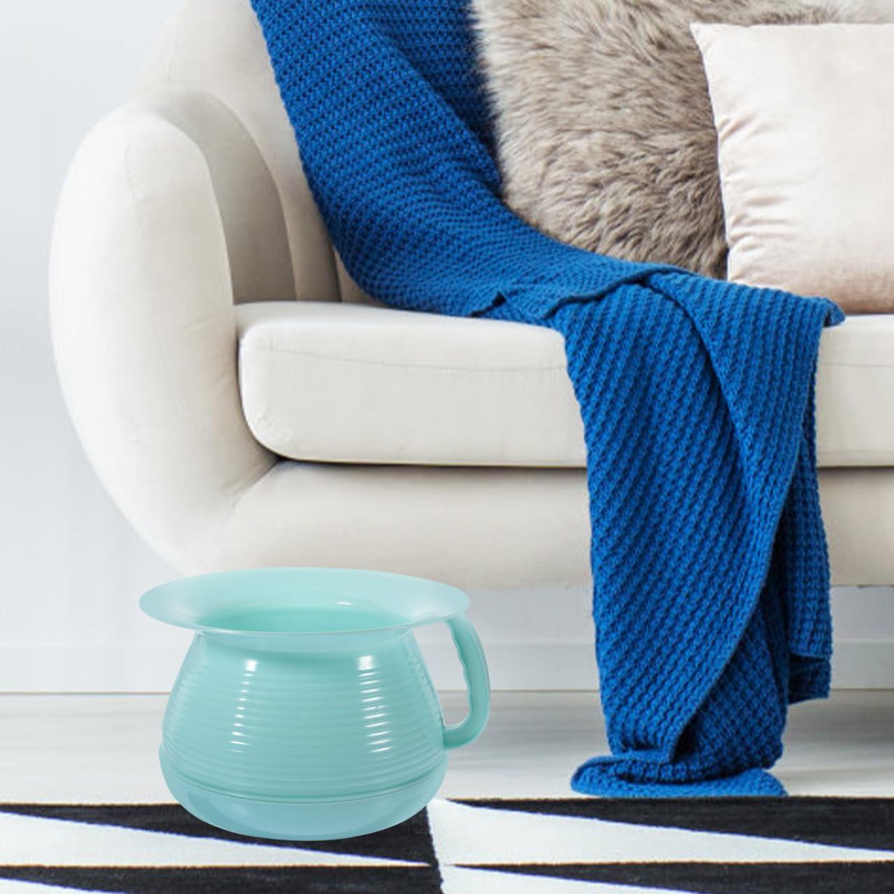 PLAFOPE Spittoon Toilet Urinal Pot bedpans Chamber Pot Urine Bucket Female urinals Portable for car Urine pots Urinal Basin Pee Pot Potty Household Men and Women China Plastic