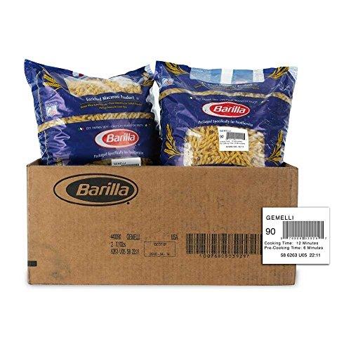 Barilla Gemelli Pasta, 10 Pound -- 2 Case