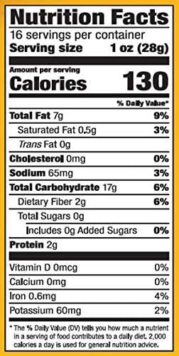 Garden of Eatin' Garden of Eatin\' Corn Tortilla Chips, Yellow Chips, 1 lb bag (Pack of 12)