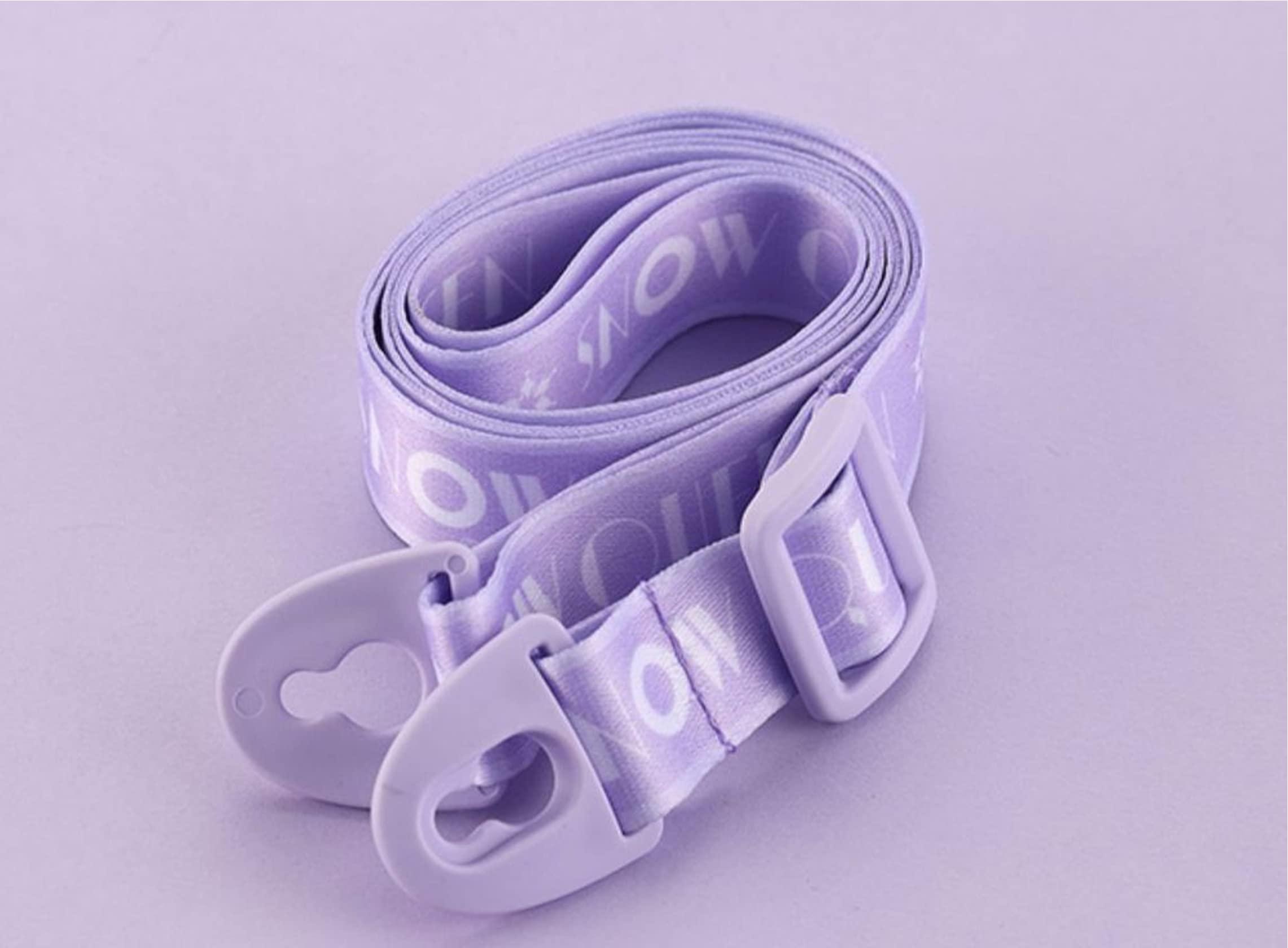 Everyday Delights Everyday Delights Frozen Elsa Water Bottle Double Covers with Straw and Strap 520ml - Purple