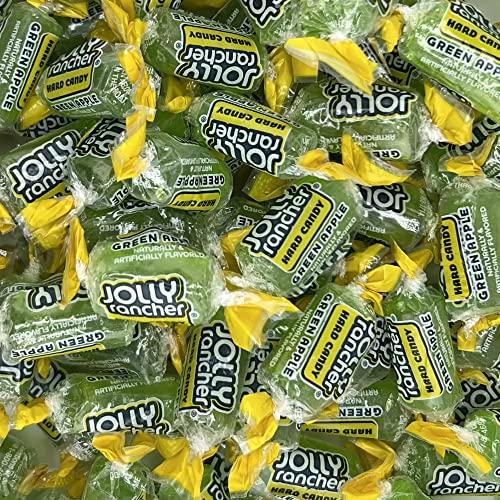 Snackivore Green Apple Jolly Ranchers Hard Candy Bulk 5lb Bag, Jolly Rancher Green Apple Candy by Snackivore.