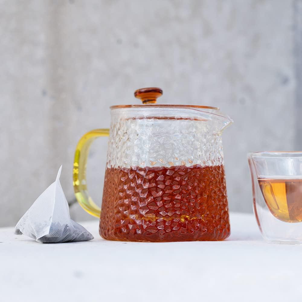 Grace Farms Grace Farms Organic Darjeeling Sunrise Black Tea, 50 Sachet Pouch | Darjeeling & Orange | Fairtrade & Kosher |Gives Back 100% of Profits