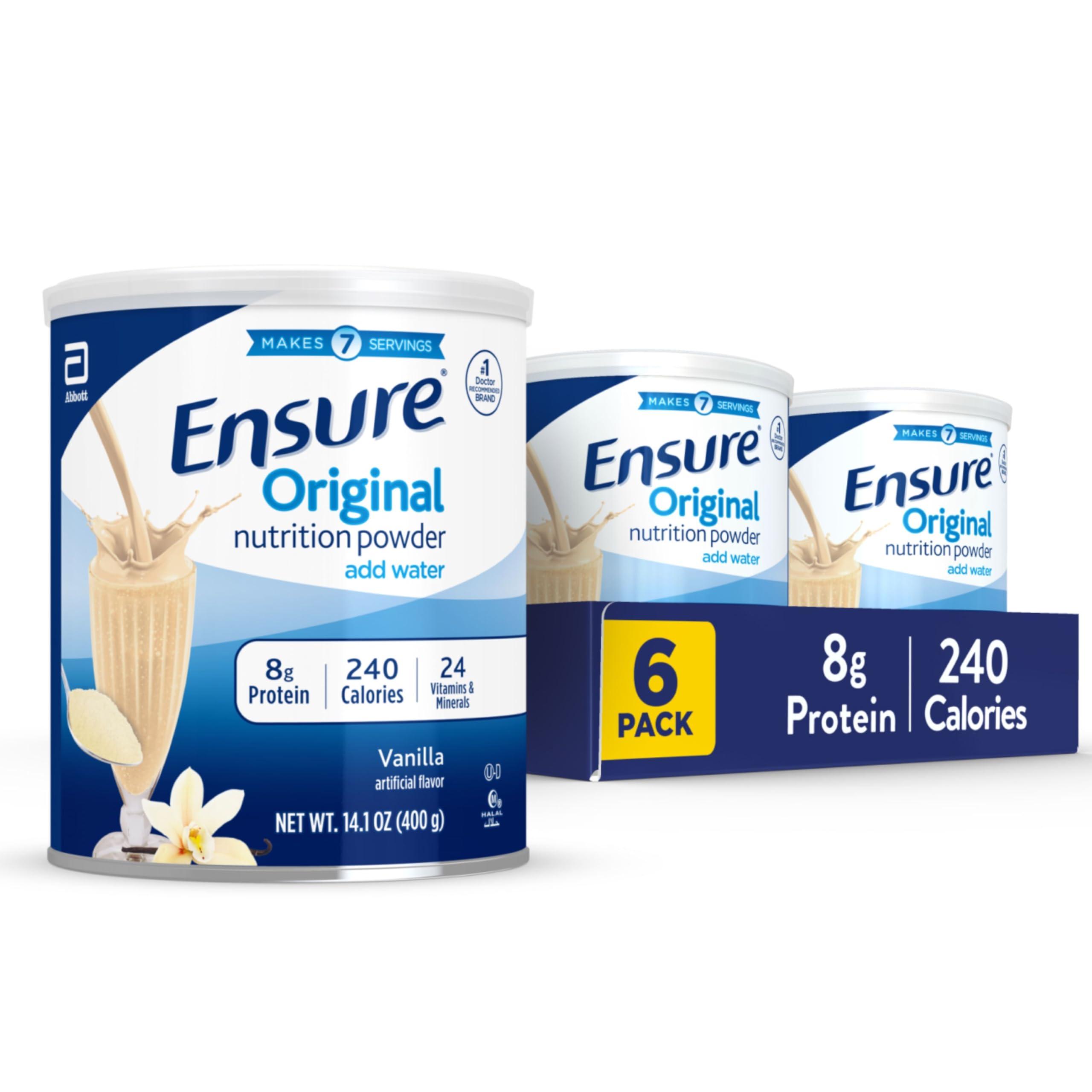 Ensure Ensure Original Vanilla Nutrition Powder 6 Cans