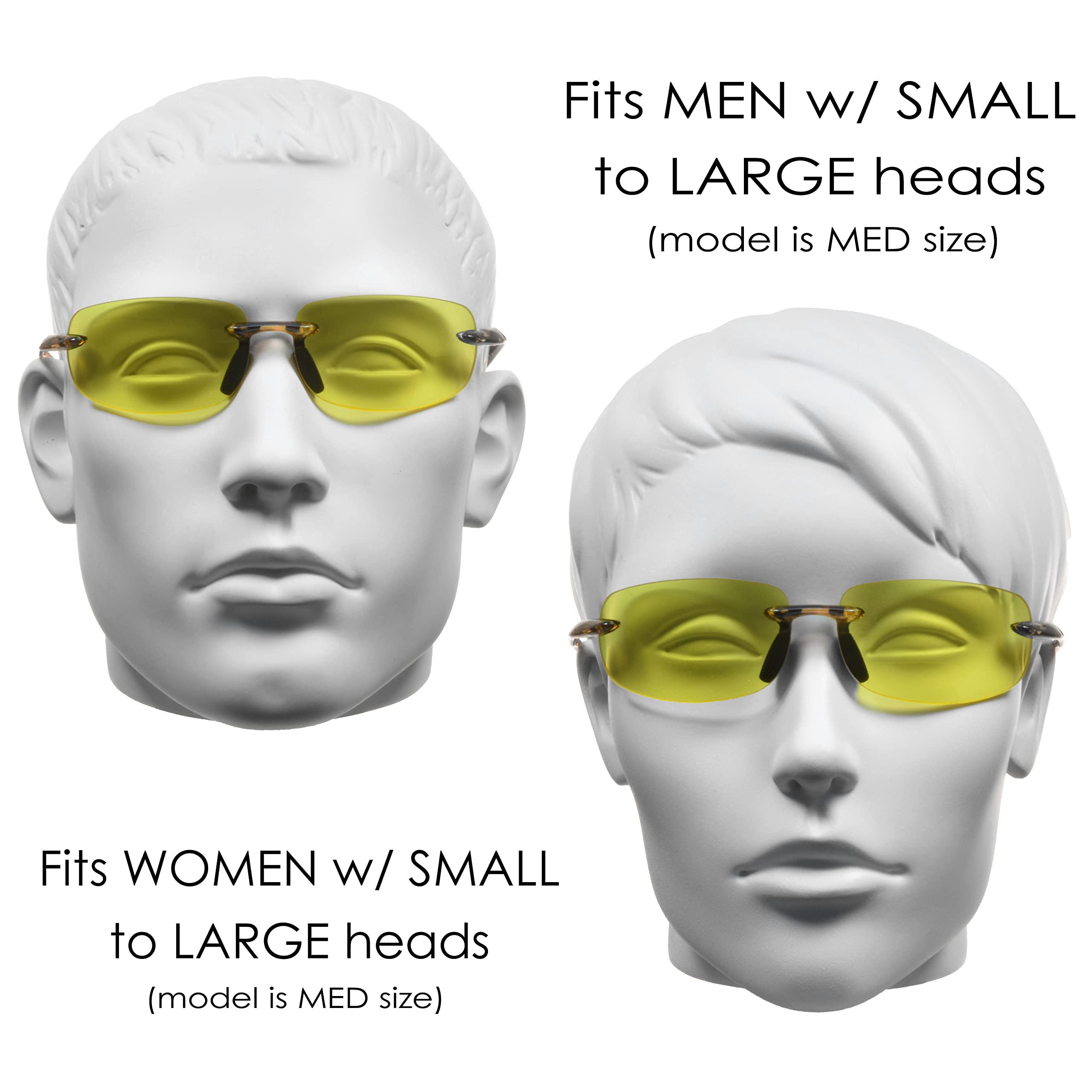 proSPORT proSPORT BIFOCAL Reading Sunglasses +2.25 Grey with Black Frame, HD & Yellow Lens with Tortoise Frame