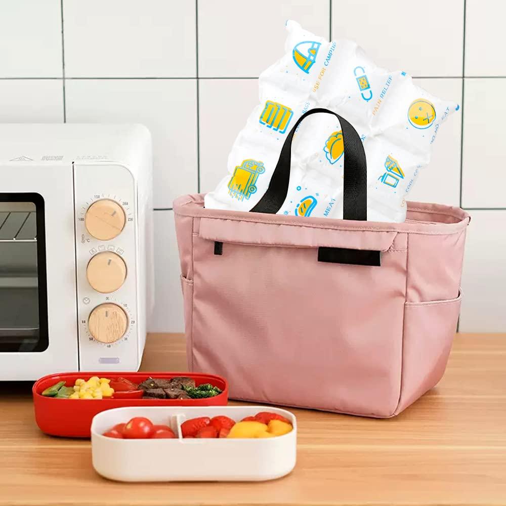 YouWeMed 36 Sheets Reusable Ice Packs for Coolers, Cold Pack for Shipping Food Cool Fresh, Freezer Ice Pack Long Lasting Cool Packs Keep Food Fresh Beverage Cold, Size 8.03\"x11.3\"