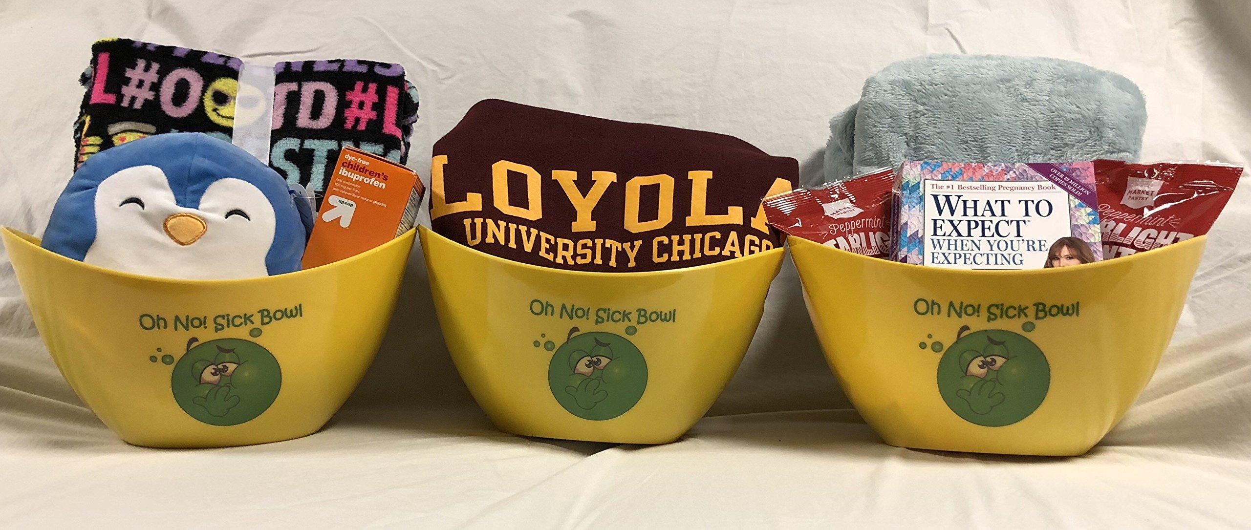 Oh No! Sick Bowl Oh No! Sick Bowl - Throw Up Bowl for When You Have The Stomach Flu!!