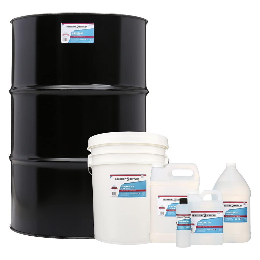 Glycerin Supplier Mineral Oil (1 Liter) - USP/NF Grade - Made in The USA - Vegan - Non-GMO - 32oz.