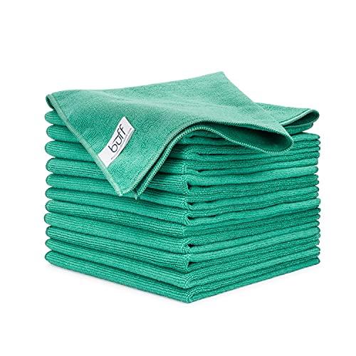 Microfiber Wholesale Microfiber Wholesale 16\" x 16\" Pro Multi Surface Microfiber Towels Bulk | Case: 216 Qty (Green)