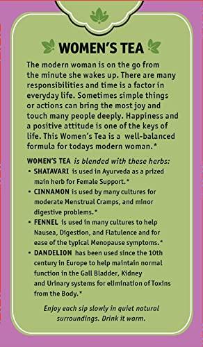 Herbal Cup Enjoy Healing Herbs In A Cup! Herbal Cup Ayurveda Women's Tea, Organic Harmony & Balance, No Caffeine Herbal Teas (16 Count, Pack of 1)