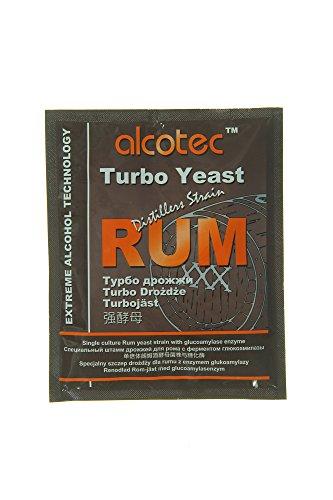 Alcotec Alcotec Rum Turbo Yeast (Pack of 4)