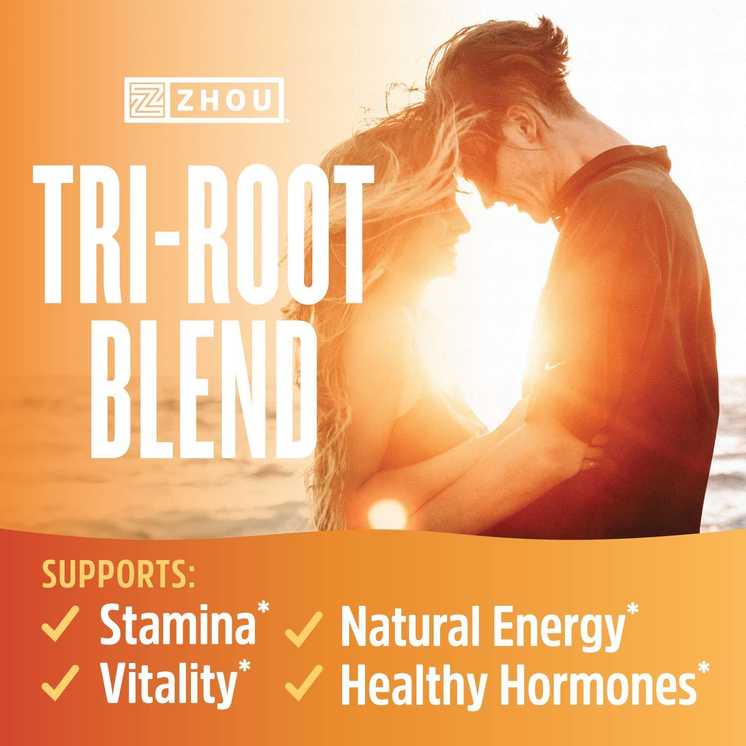 Zhou Nutrition Zhou Maca Root | Wellness Supplement for Men & Women | Boosts Energy | 60 Servings, 120 Count