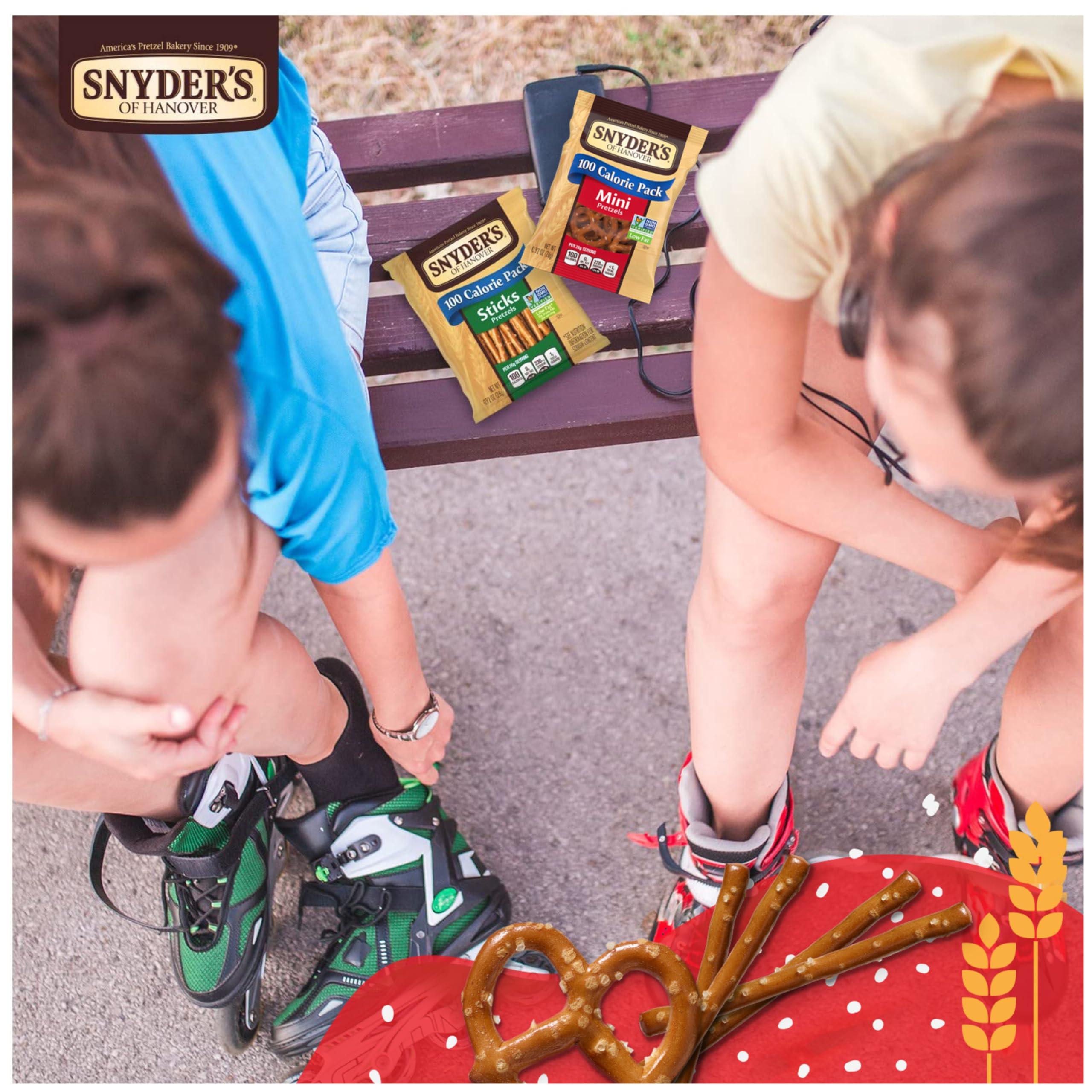 Snyder's of Hanover Snyder's of Hanover Pretzels, Minis and Sticks 100 Calorie Packs, 20 Ct Variety Pack