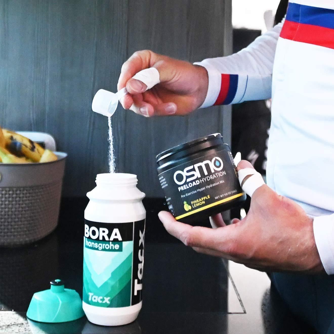 Osmo Osmo Preload Hydration Pre Workout Powder - includes High Sodium Bicarbonate, Magnesium, Potassium, Carbs & Vitamins, Cane Sugar, Natural Ingredients, Beat Cramps & Dehydration - Pineapple Margarita