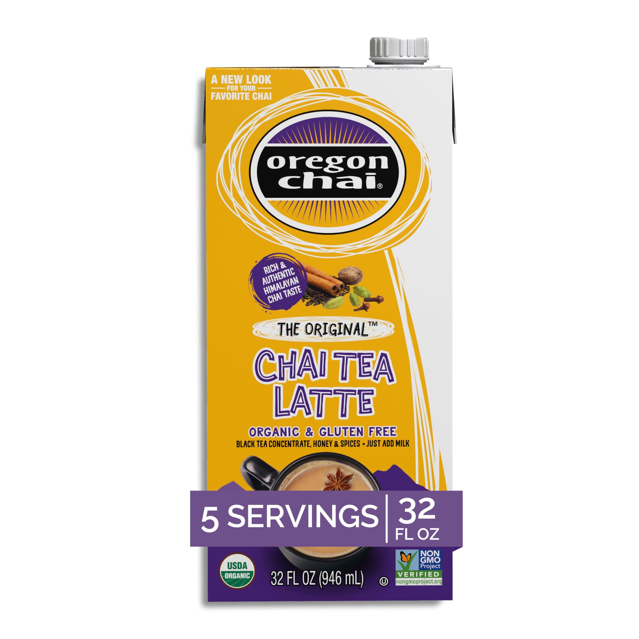 Oregon Chai Oregon Chai Original Chai Concentrate, 32 Fluid Ounce (Pack of 1)