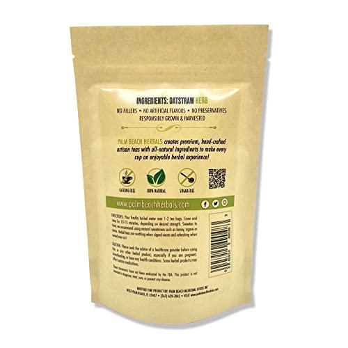Palm Beach Medicinal herbs Oatstraw Tea - Pure Herbal Tea Series by Palm Beach Herbals (30 Tea Bags) 100% Natural