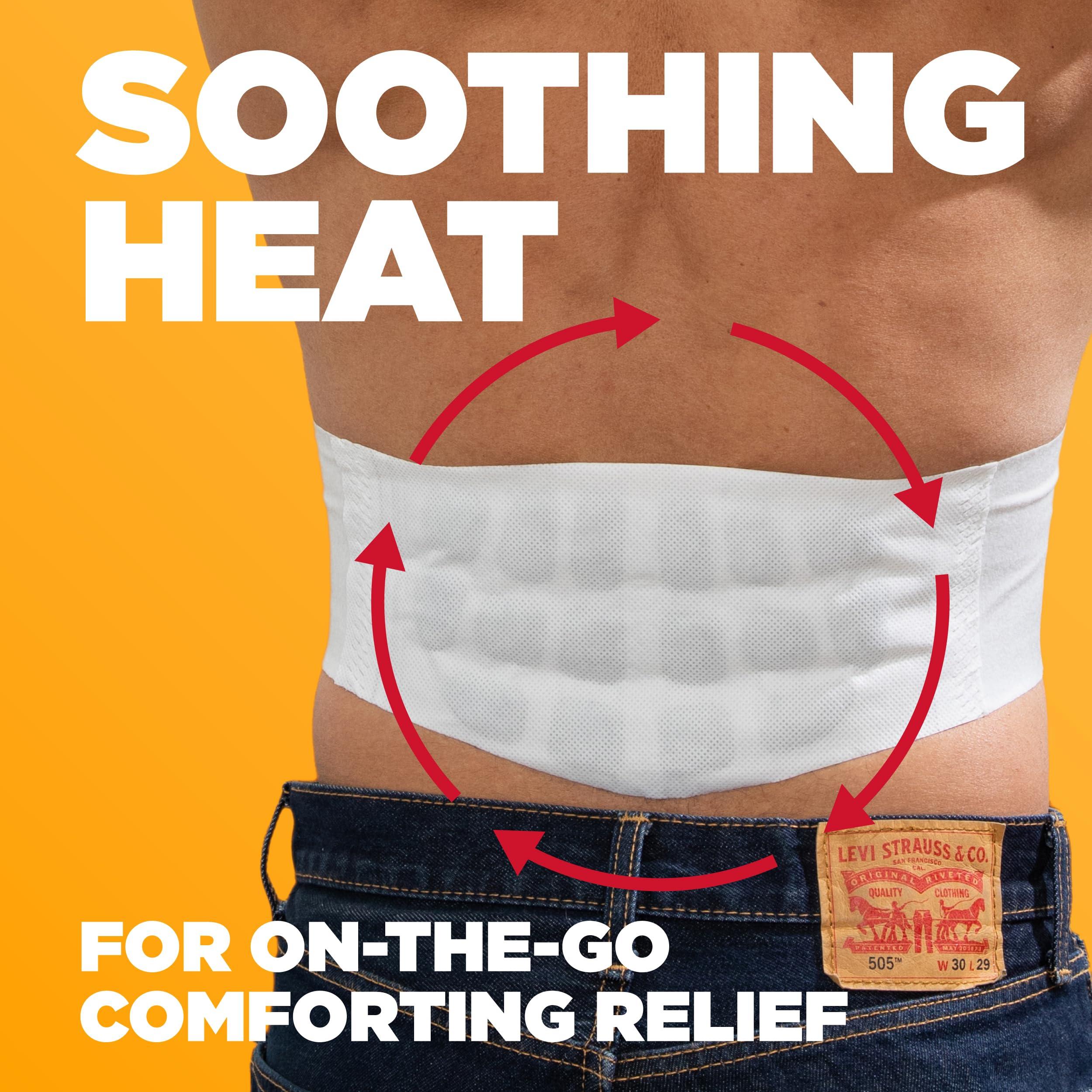 ThermaCare ThermaCare Back Pain Therapy Lower Back & Hip Small/Medium Pain Relief Heat Wraps, 3 Count