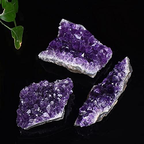 Generic Raw Amethyst Clusters,Natural Amythestyst Crystals,Natural Amethyst Geode Cave Healing Crystal Stones(20-30g)