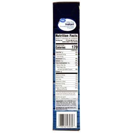 Great Value Great Value Instant White Rice, 28 oz (Pack of 6)