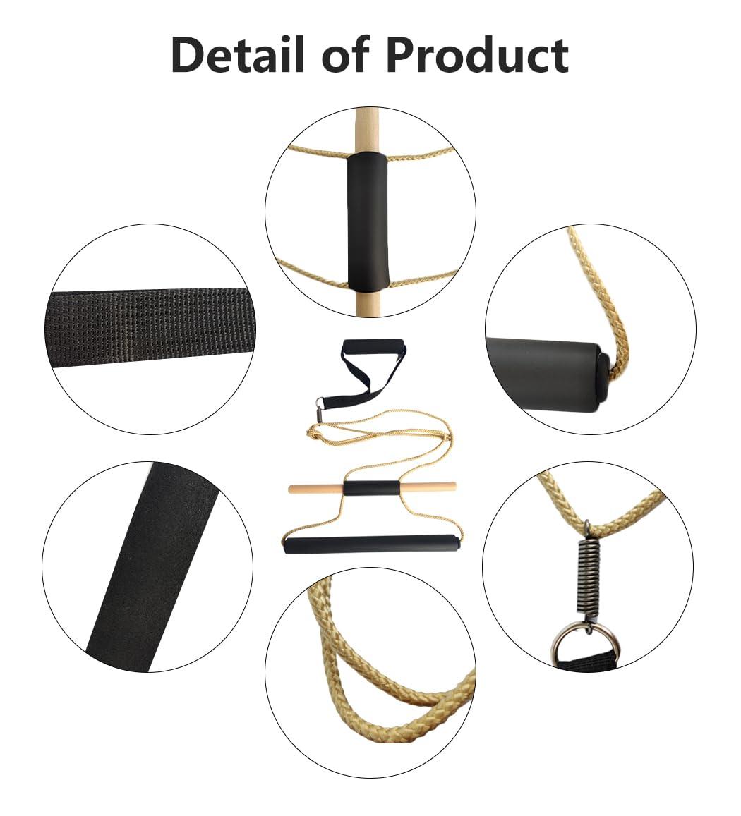 Sexyppl Cervical Neck Traction Device, Portable Neck Stretcher Strap, Cervical Traction Device Over Door, for Spinal Decompression Neck Pain Relief