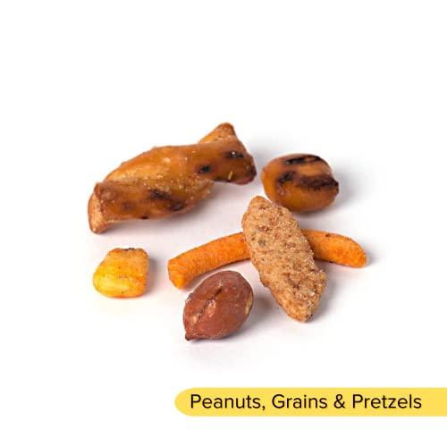 BEER NUTS BEER NUTS Original Bar Mix - Pretzels, Cheese Stix, Sesame Stix, Insane Grain - 26oz Resealable Jar (Pack of 2)