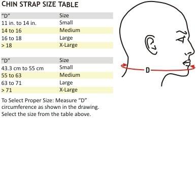 Bio-Concepts, Inc. Redi Made Chin Strap, Large, Tan