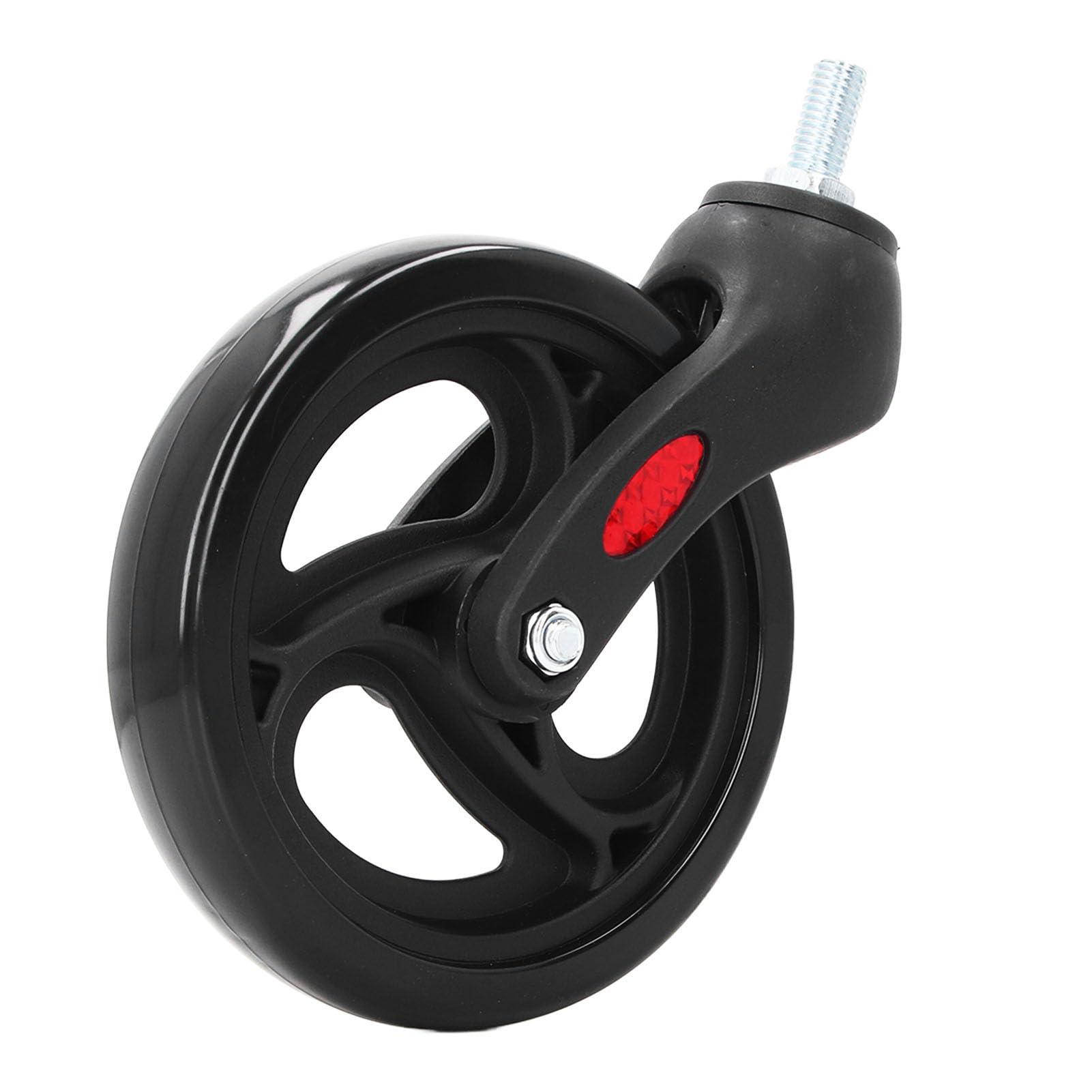 Dioche 6 inch Wheelchair Front Castor Wheel, Heavy Duty Replacement Wheel with Axle, Wide Compatibility