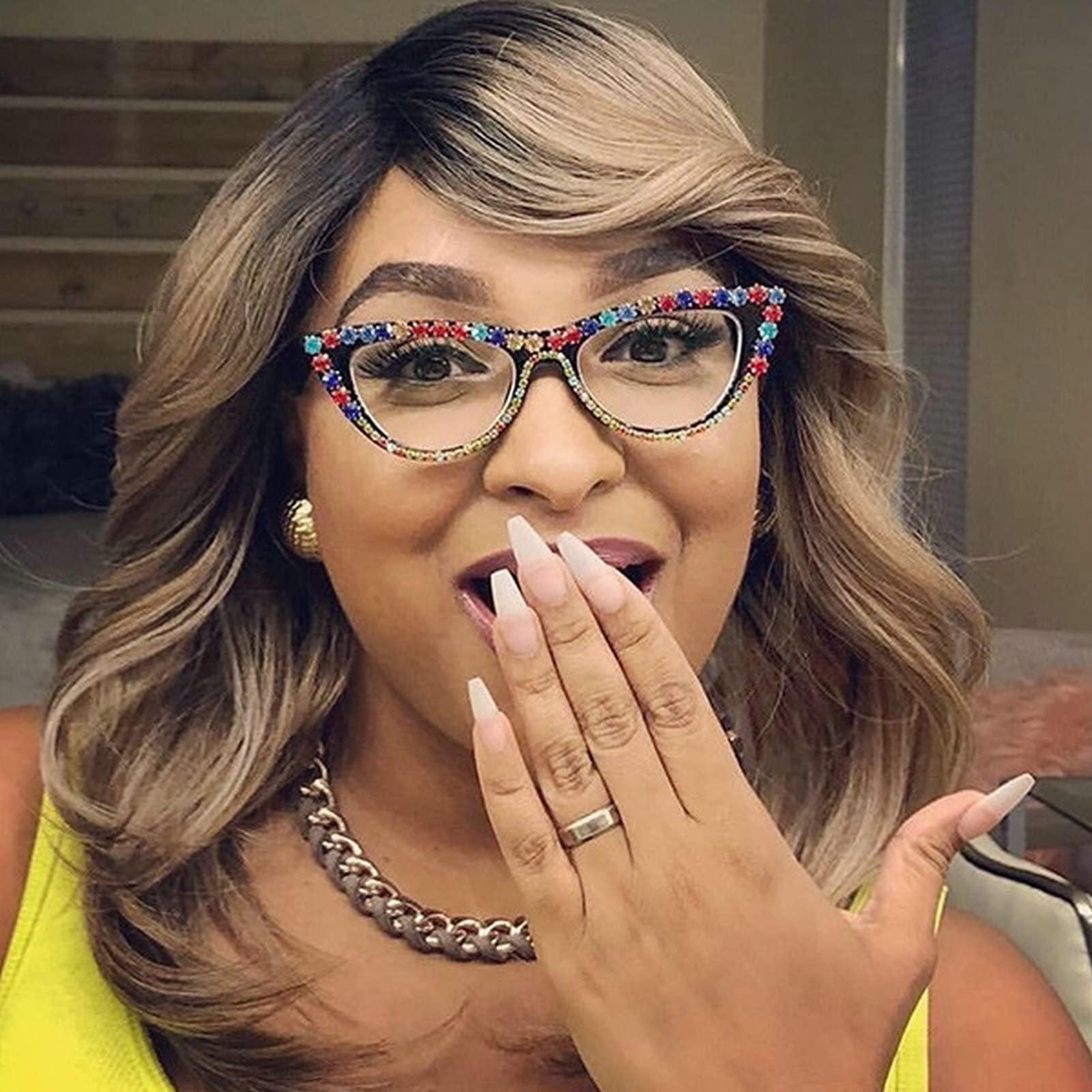 willochra Photochromic progressive multifocal Reading Glasses For Women driving Cat Eye Readers Transition Sunglasses (black white, 0, multiplier_x)