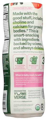 BFYSYO Yumi Organic Strawberry Basil Rice-Free Puffs, 1.5 OZ