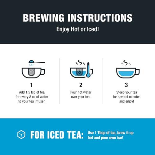 Tiesta Tea Tiesta Tea - Fruity Loose Leaf Tea Gift Box | Medium Caffeinated Tea Variety Pack | Make Hot & Iced Tea | 3 Pouches of Assorted Tea Blends with Green Tea, Blueberry Fruit Tea & Hibiscus Fruit Tea