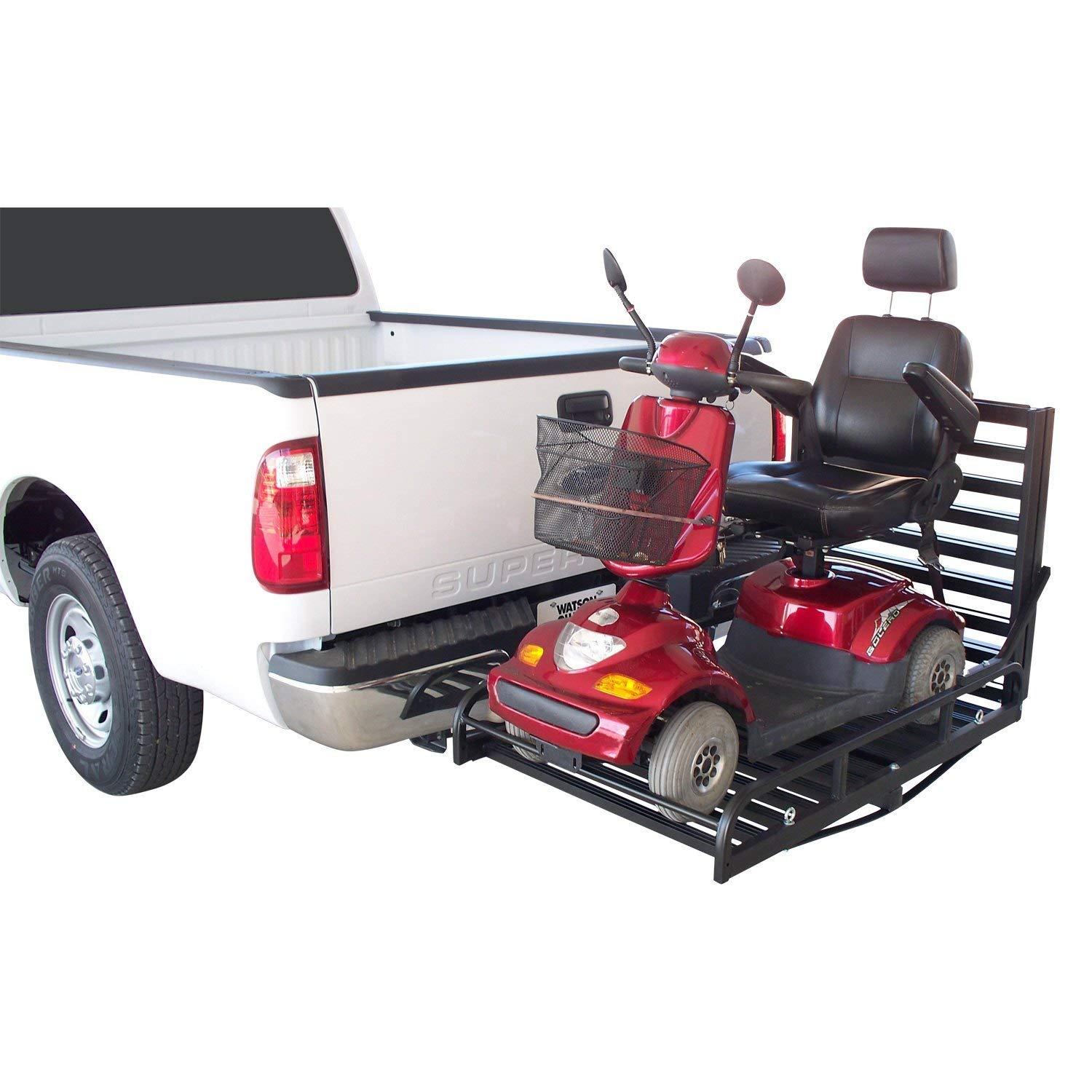 Great Day Great Day Mighty-Lite Scooter Carrier - Truck Hitch Receiver Scooter Carrier w/ramp - 7in ML500SC
