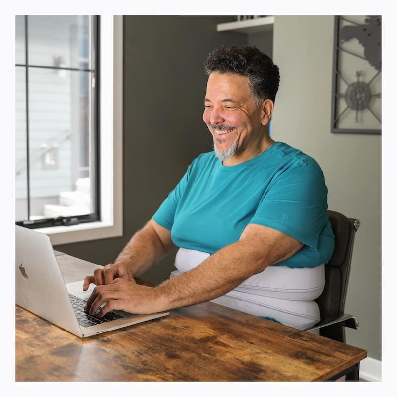 BraceAbility BraceAbility Medical Abdominal Stomach Binder - Belly Band Compression for Diastasis Recti, Postpartum, Post-Surgical Wrap for Tummy Tuck Recovery, Post op Abdominal Binder for Women and Men (XL 9\")